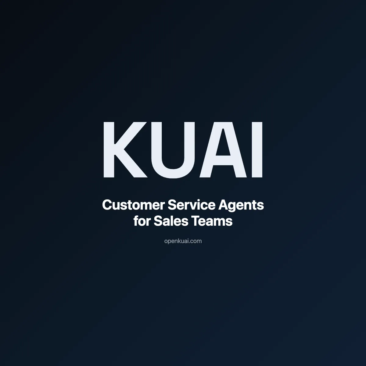 Kuai Openkuai Brand Card